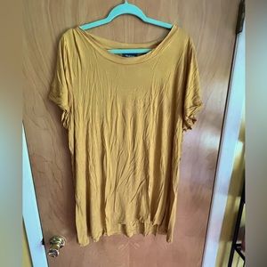 ModCloth Mustard Yellow Tunic Size 1X